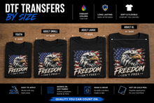 DTF Transfers by Size